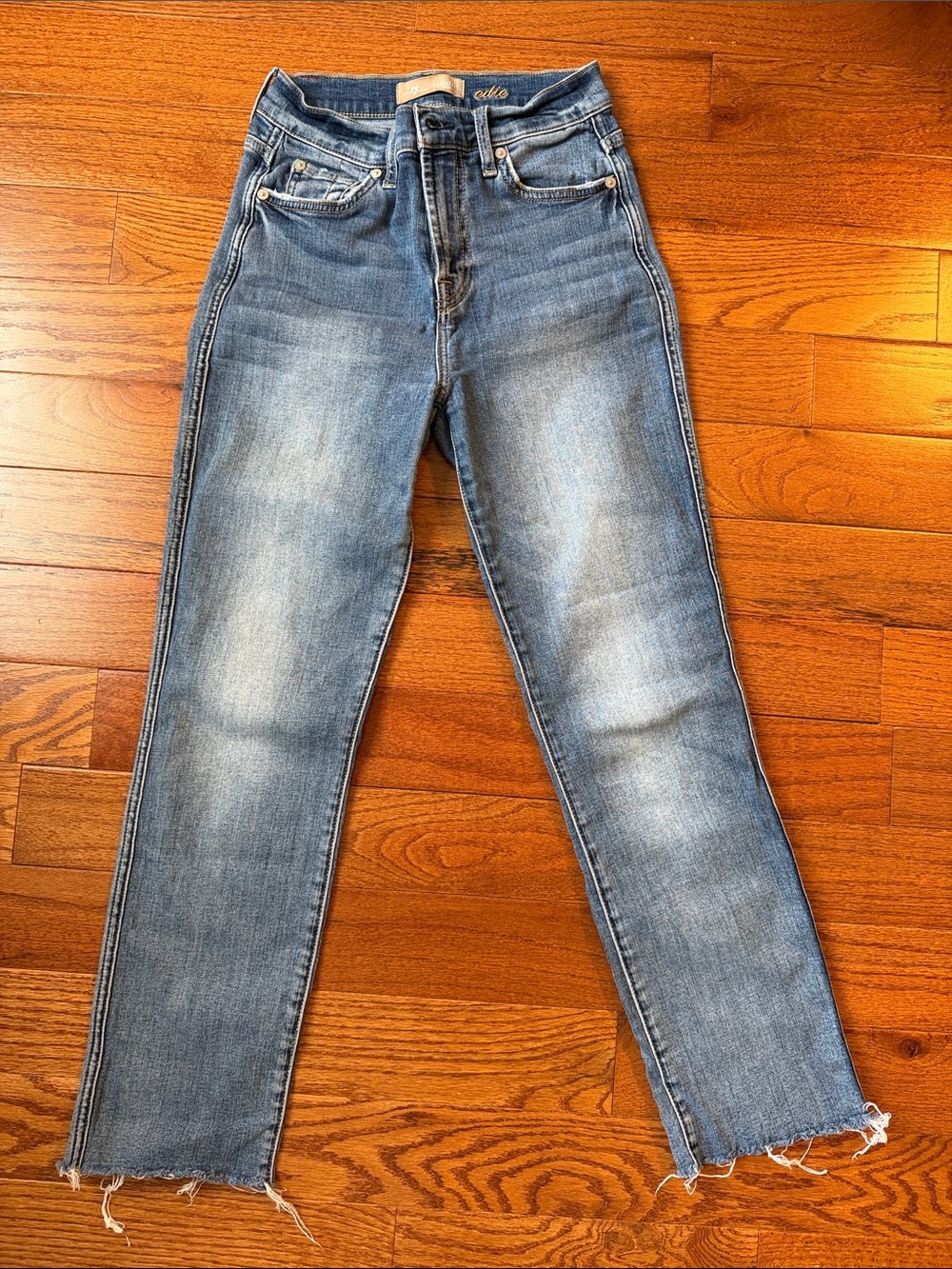 7 for all Mankind Mid-Rise Women's Blue Jeans
